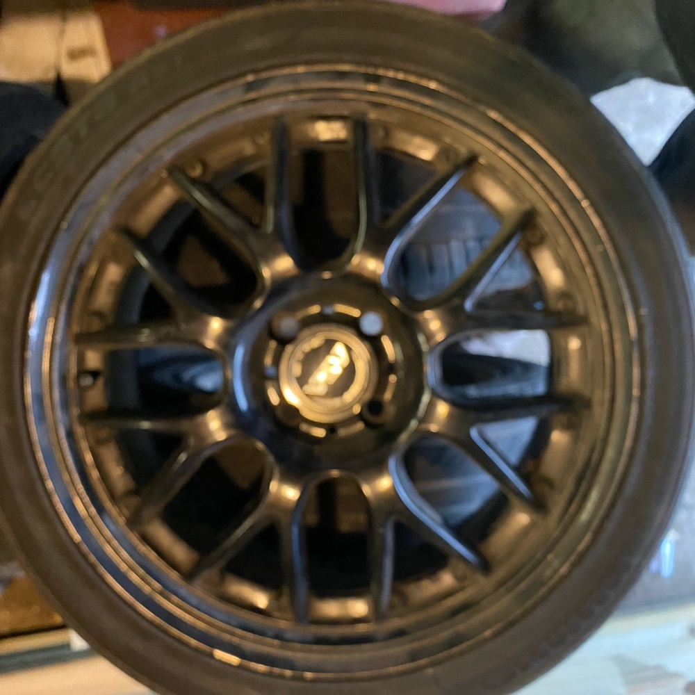 17” rims 4 lug pattern came off a Honda